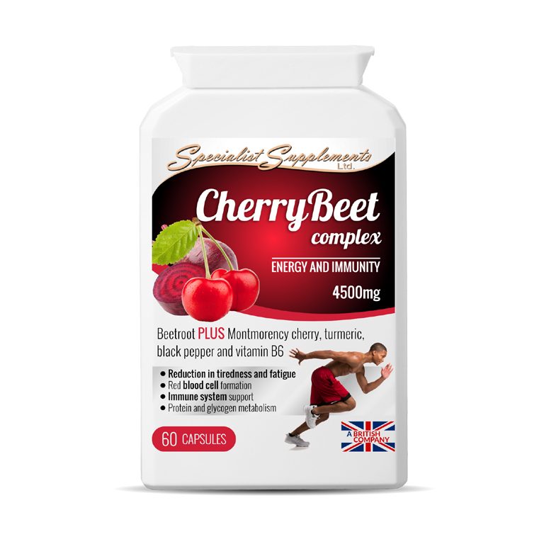 CherryBeet Complex - Superfood Formula with Energy and Immunity Support / Health Supplements