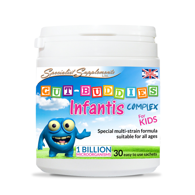 Gut Buddies Infantis Complex - Kid's Probiotic Digestive Health / Health Supplements