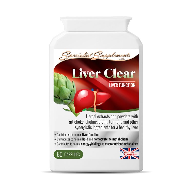 Liver Clear - supports Liver Function / Digestion, Cleanse and Detox / Health Supplement
