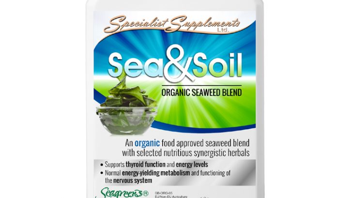 Sea and Soil Organic Seaweed Blend Herbal Supplement - Cleanse and Detox - thyroid support