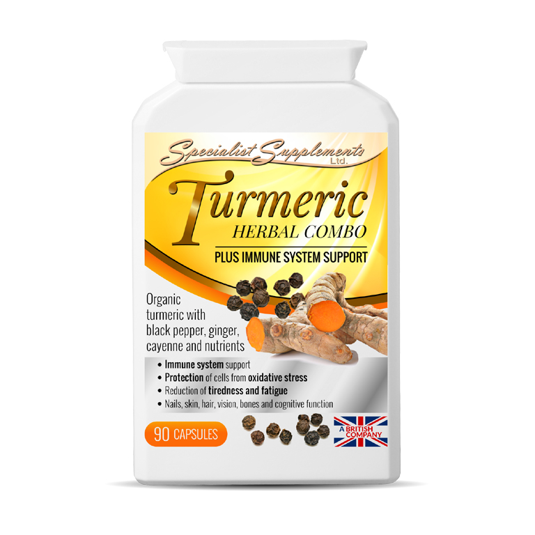 Turmeric Herbal Combo - Immunity Support - Health Supplement